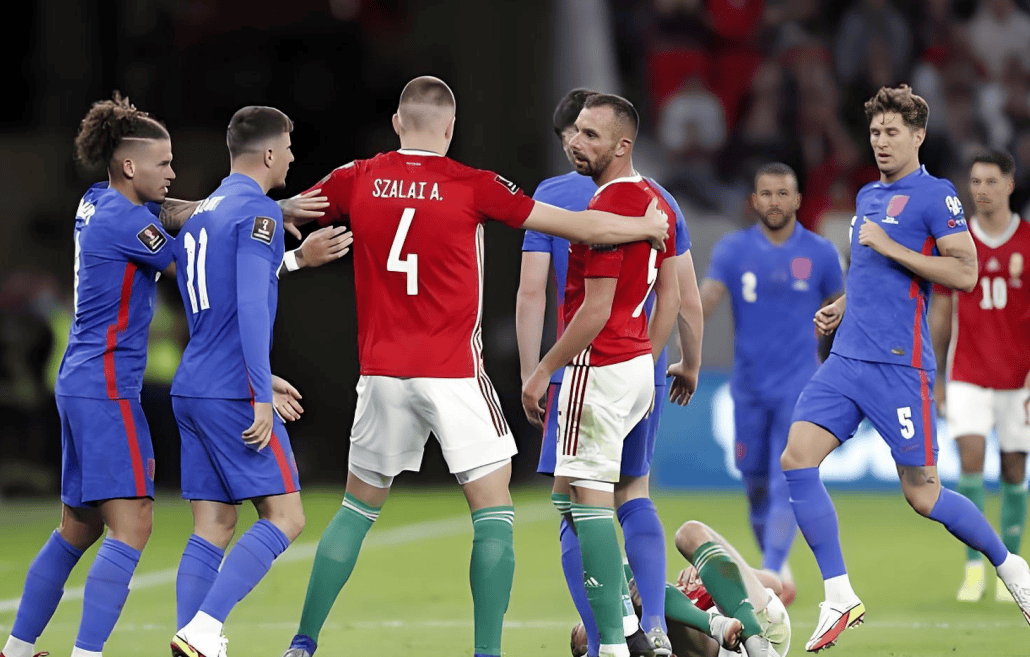 斯洛伐克与爱尔兰队争夺胜利