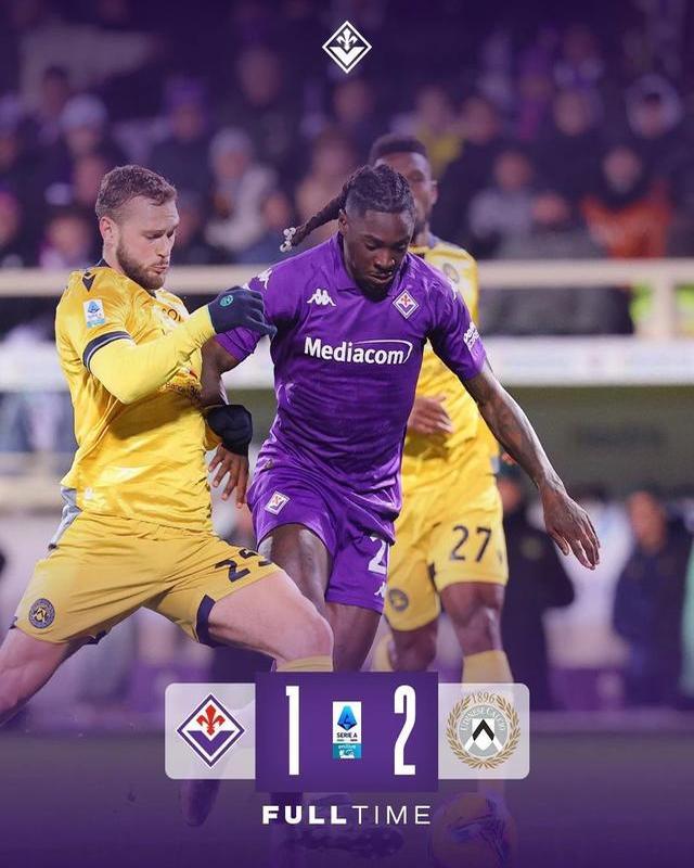 关于佛罗伦萨客战告负意甲争夺日趋白热化的信息