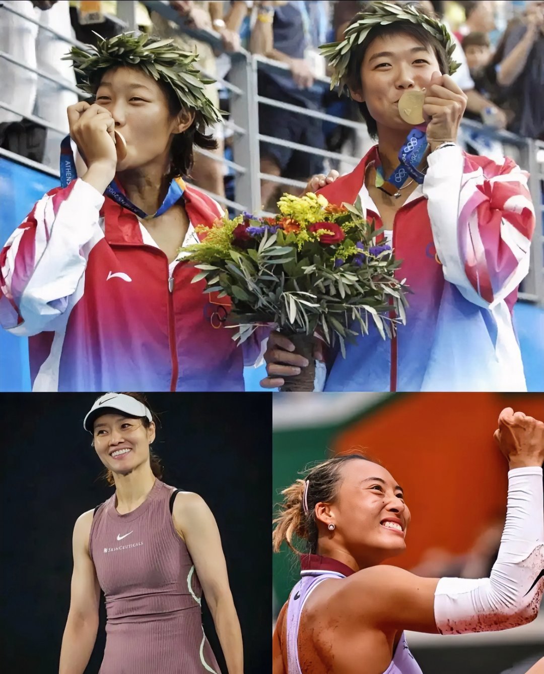 网球项目选手展现绝活获冠军