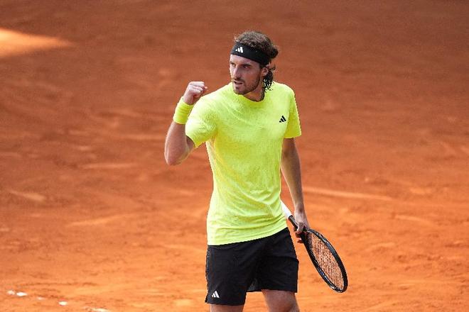 法国网球队险胜德国网球队，西西帕斯送出助攻的简单介绍