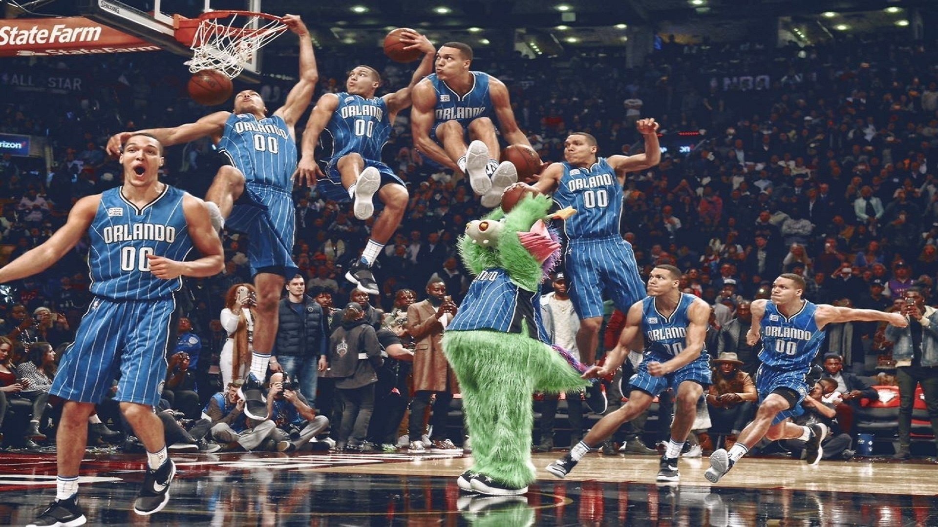 欧冠淘汰赛焦点战,鹈鹕连续得分压制篮网